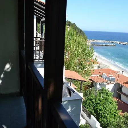 With Infinite View Of The Aegean Sea
